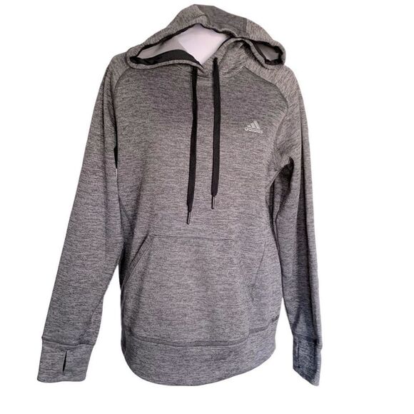adidas Tops - Adidas Climawear Womens Sweatshirt Heathered Gray Sz S